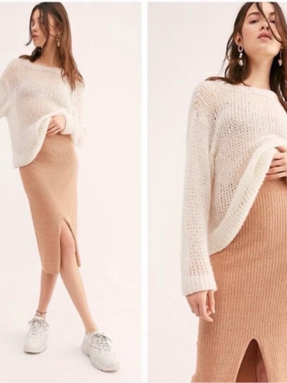 Free People Skyline Midi Skirt